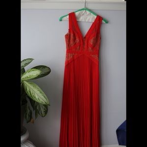 Beautiful red dress! Bcbg!